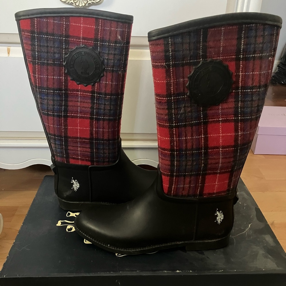Women’s US Polo Assn. Rain Boots Sz 11